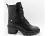 Schwarze, modische, rutschfeste und langlebige Damenstiefel