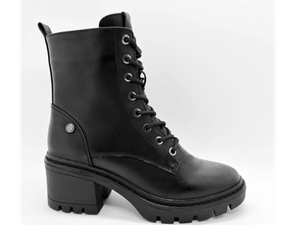 Schwarze, modische, rutschfeste und langlebige Damenstiefel