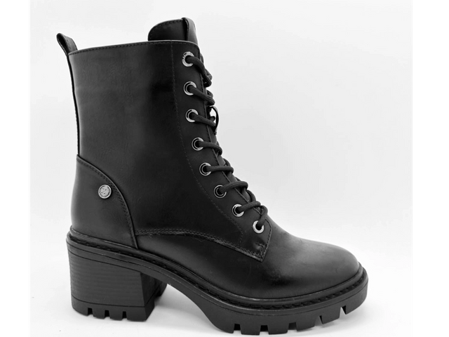 Schwarze, modische, rutschfeste und langlebige Damenstiefel