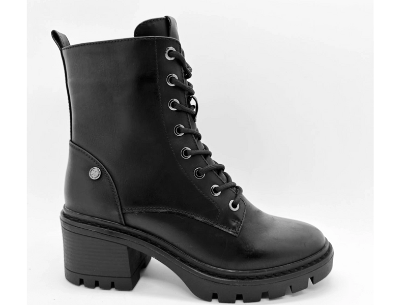Schwarze, modische, rutschfeste und langlebige Damenstiefel