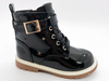 Bequeme, rutschfeste Mädchenstiefel im schwarzen Design