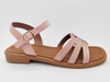 Sommerliche, elegante, funkelnde, atmungsaktive Damensandalen