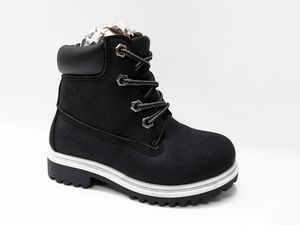 Schwarze, warme, hochwertige, bequeme, rutschfeste Mädchenstiefel