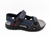 Mehrfarbige, modische Herren-Sandalen im Attitude-Stil