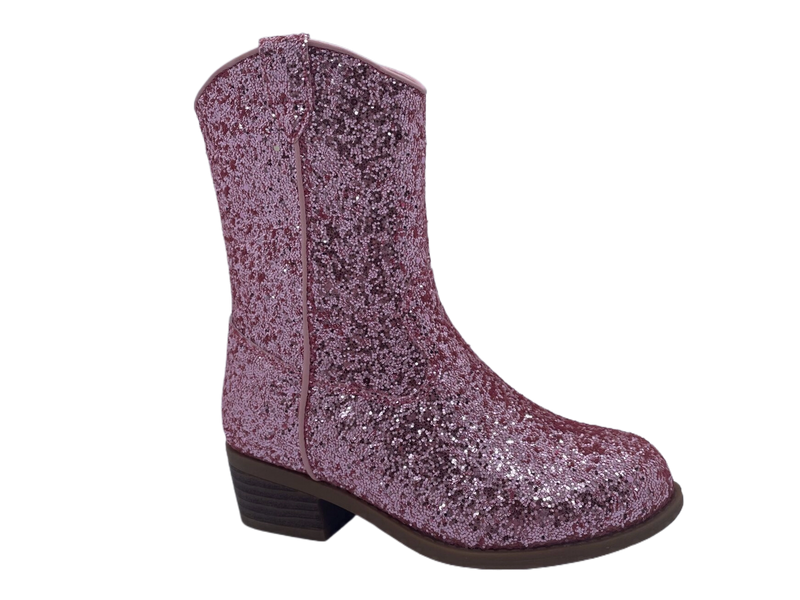 Modischer, exquisiter, schillernder Mädchenstiefel mit Pailletten