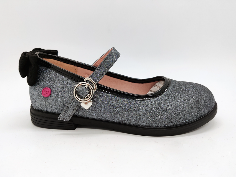 Bequeme, lässige Schulschuhe für Mädchen im Glitzer-Design