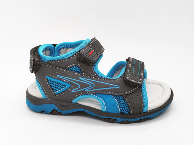Blaue, rutschfeste Sommerschuhe, bequeme Jungen-Sandalen