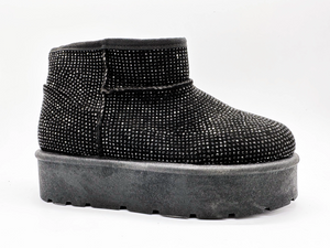 Auffälliger, umwerfender, stilvoller, wunderschöner Damen-Schneestiefel