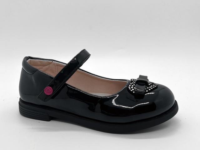 Hochwertige, exquisite, stilvolle, elegante Mädchen-Schulschuhe